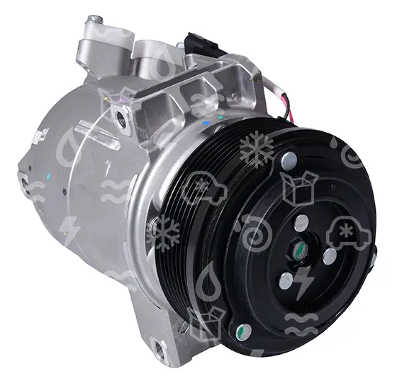 kompresor Zexel DKS17D, řemenice 115 mm – PV7, 12V